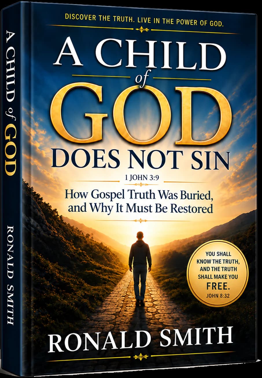 Cover of A Child of God Does Not Sin by Ronald Smith